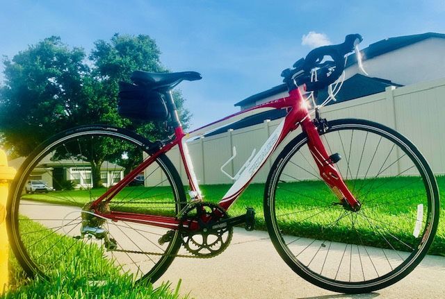 700c SPECIALIZED DOLCE SPORT 16 Speed Ruby Red Racing Road Bicycle 48cm Frame