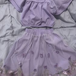 Purple Butterfly Set 