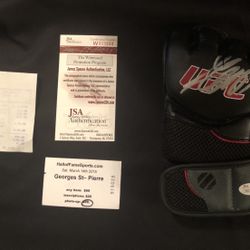 Ufc Signed Glove By  St. Pierre