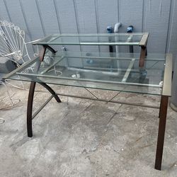 Glass Desk 