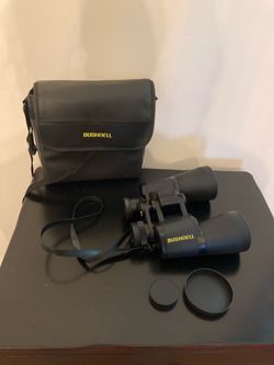 Apex Bushnell 10x50 Wide-Angle Binoculars with strap and bag obo