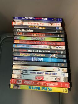 DVDs ($1 each)