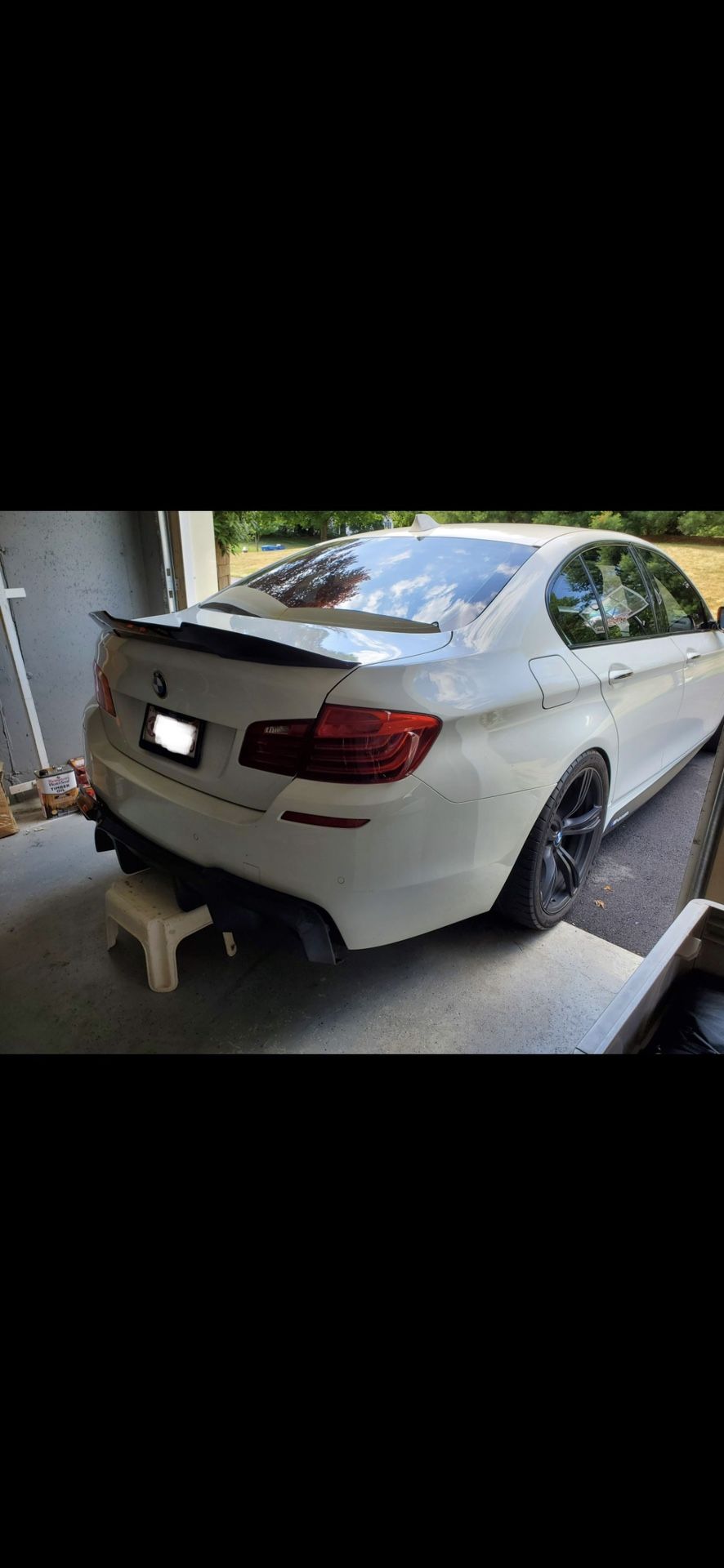 BMW F10 5 Series Carbon Fiber Spoiler Splitter Trunk Lip NEW