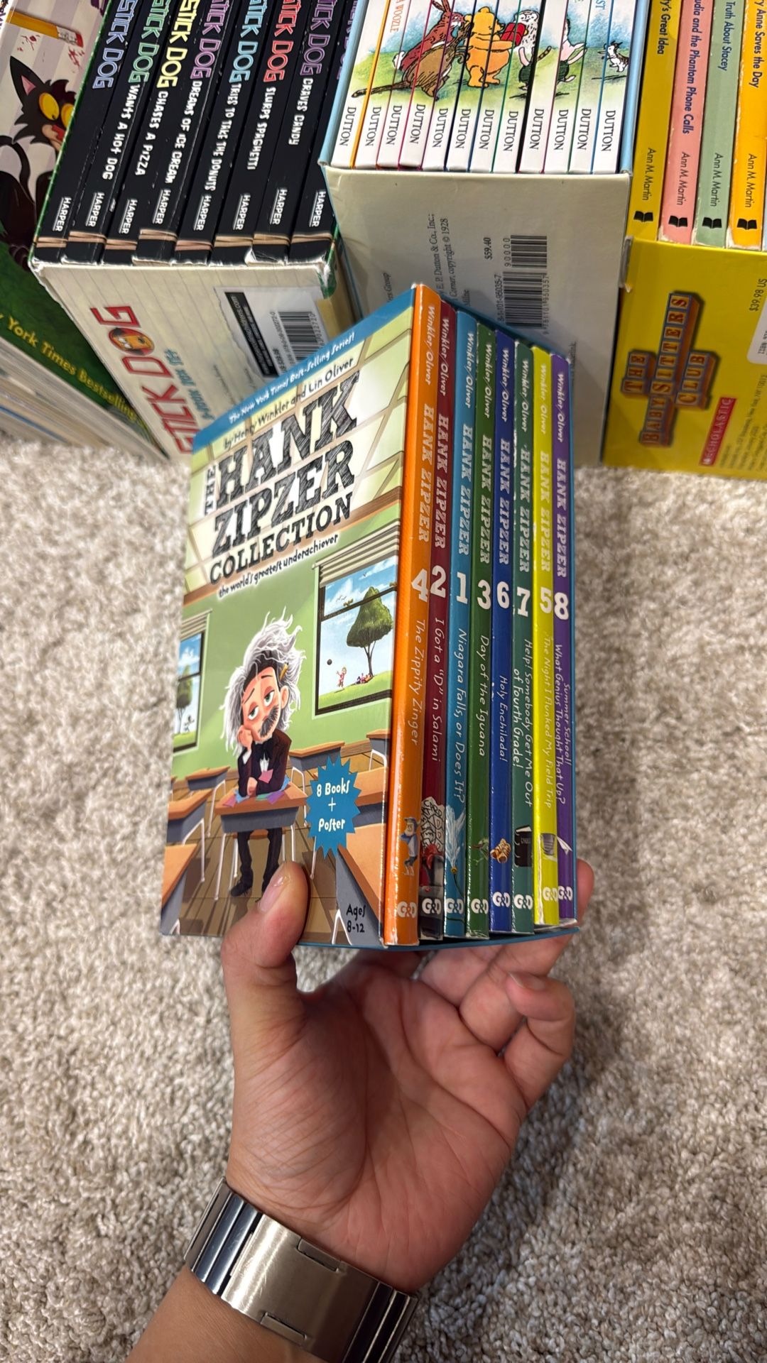 The Hank Zipper Collection 1-8