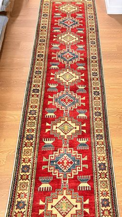 *Send Offers* Afghan/Kazakh Handmade Runner 