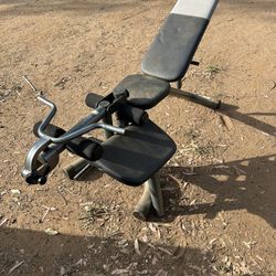 Incline/decline Weight bench