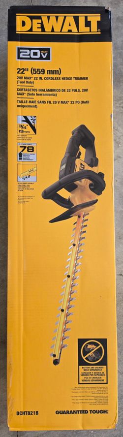 Dewalt 20v hedge trimmer (New, TOOL ONLY)