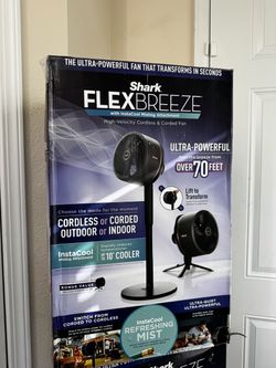 Shark Flexbreeze Fan with Mist