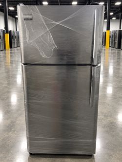 Frigidaire gallery stainless steel top freezer refrigerator