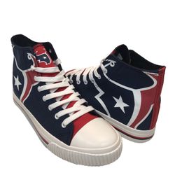 Men’s “Houston Texans” shoes. Sizes 8, and 9.
