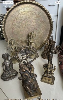 Collection 8 piesas India  plus tray