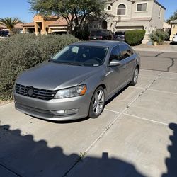 2012 Silver VW Passat TDI SEL