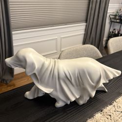 Cracker Barrel Halloween 18″ Ghost Dog FIGURINE
