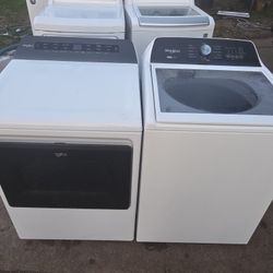 Whirlpool  With Removable Agitator Washer And Dryer Electric  Set