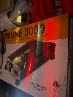 Wagan EL3808 Pure Line Power Inverter 2000 Watt DC 12V to 110V AC Car Pure Sine Wave Power Inverter for Home RV Camping Van Life Off Grid ETL Certifie
