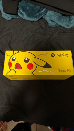 Beats Pill (Pokémon Special Edition) $300 Or Best Offer, with receipt 🧾