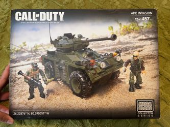 UNOPENED Call of Duty Mega Bloks Collector Construction Set APC Invasion 457 Pcs