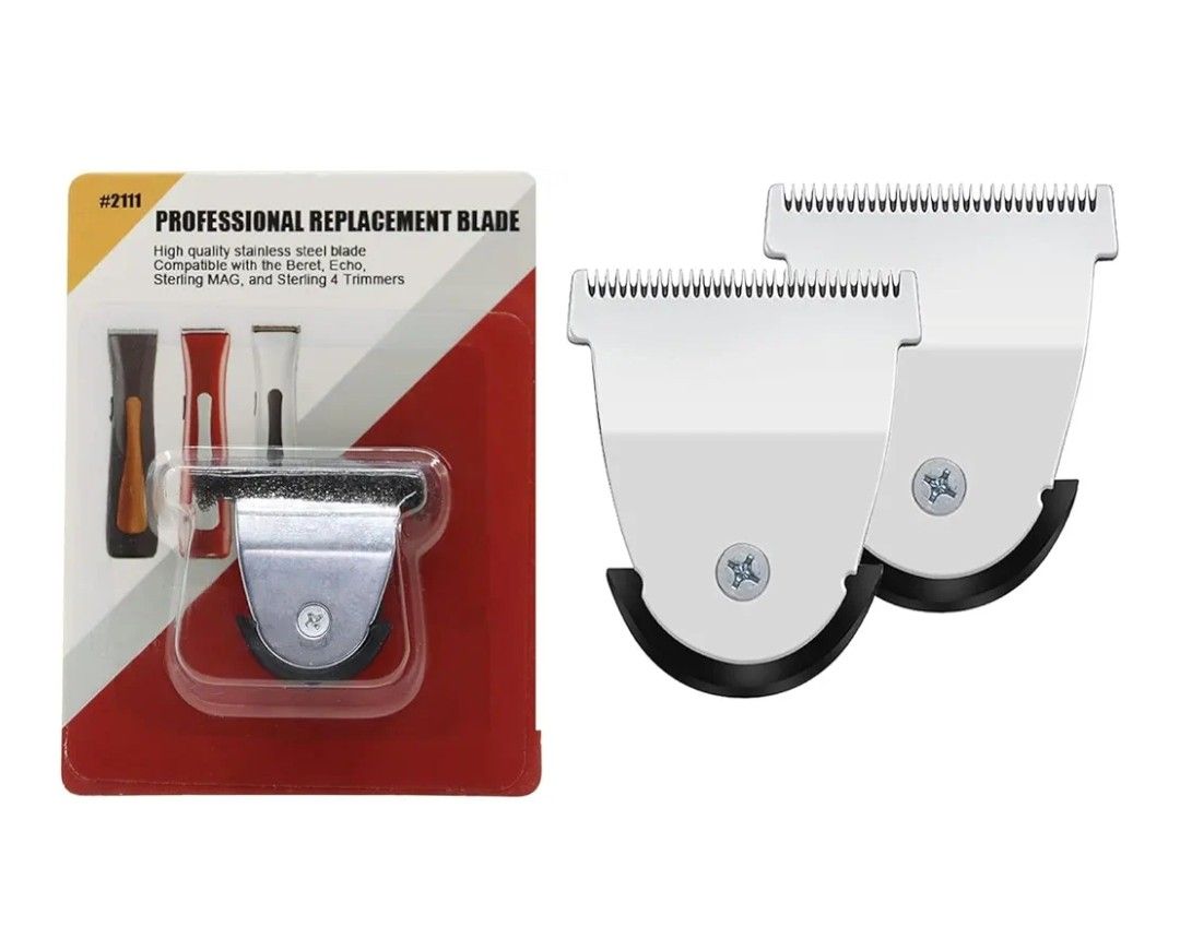 Mag Timmer Blade Replacement 2111 Blades Compatible with Wahl Sterling Mag Trimmers Blades,Fits Sterling Mag Trimmer 8841/8143 /8700/8779 and Beret 88