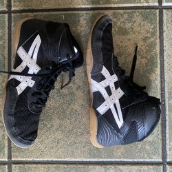 Asics Black Wrestling Shoe 5.5Y