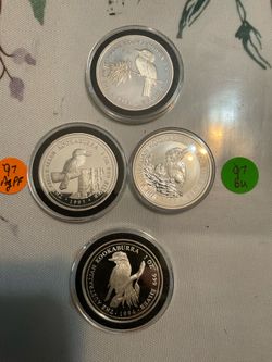 KOOKABURRA 1oz SILVER coins - ASSORTED