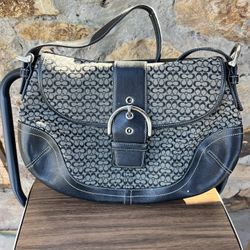 Vtg Coach 6808 Soho Signature