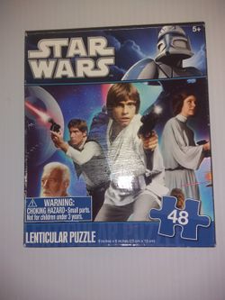 Star Wars lenticular puzzle