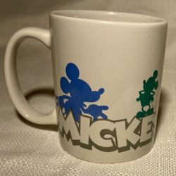 New Disney Mickey Mouse Silhouette Coffee/tea Mug