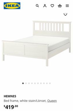 HANNES Queen Bed Frame – $120 (Santa Monica)
