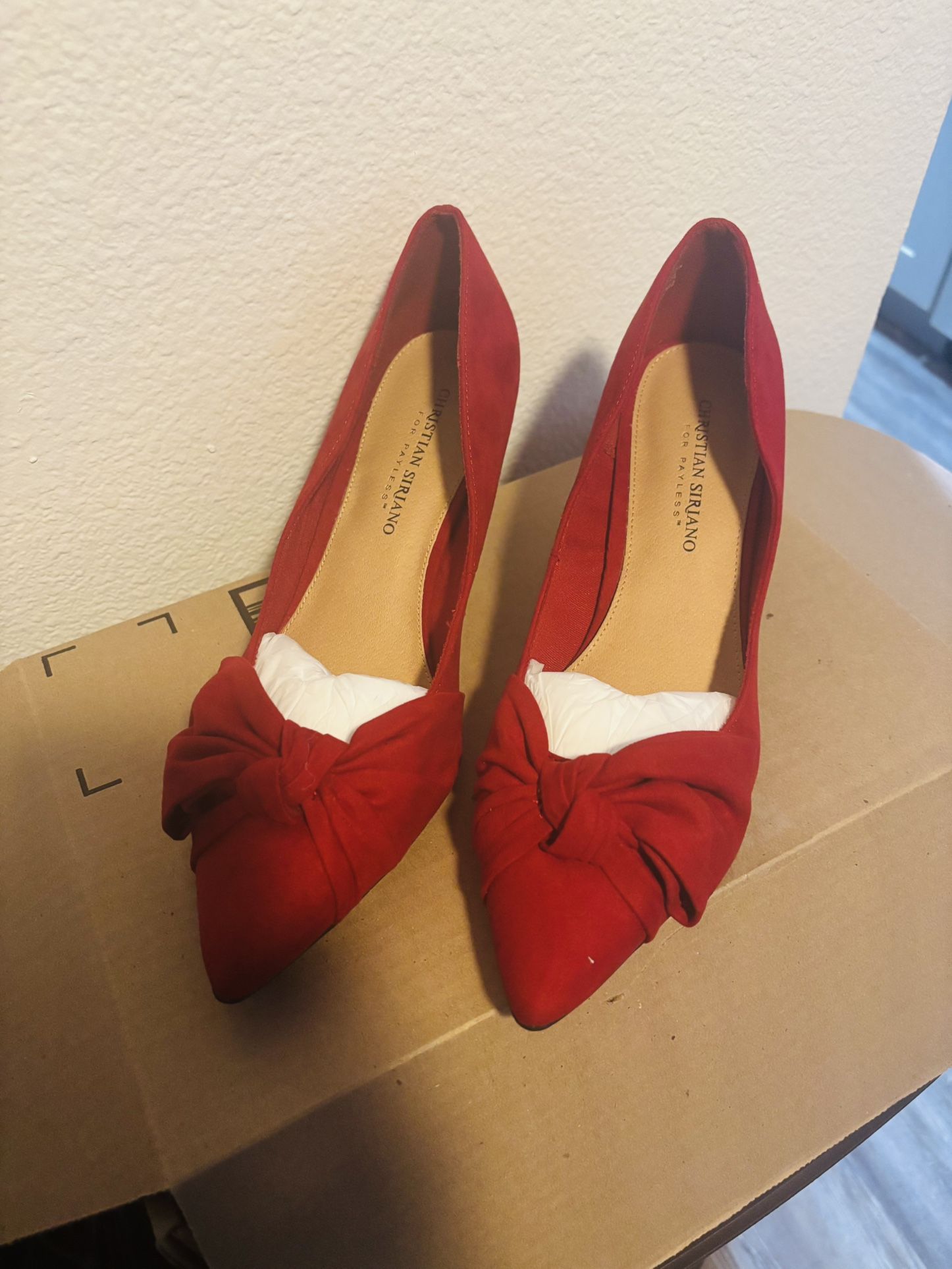 Christian Siriano Red Heels - Size 9