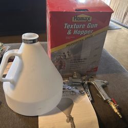 Homax Pro Gun and Hopper Texture Gun