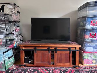 Industrial Farm Coffee Table/TV Stand