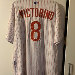 Phillies Majestic Authentic Shane Victorino Sz 52