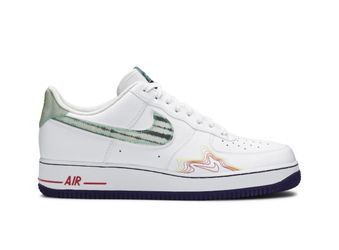 Size 10.5 DE’AARON FOX X BRITTNEY GRINER X AIR FORCE 1 LOW 'PREGAME PACK - MUSIC' 