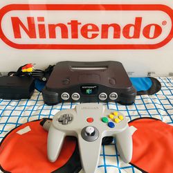 Nintendo N64 System & Games For sale (super Mario, 007 & More