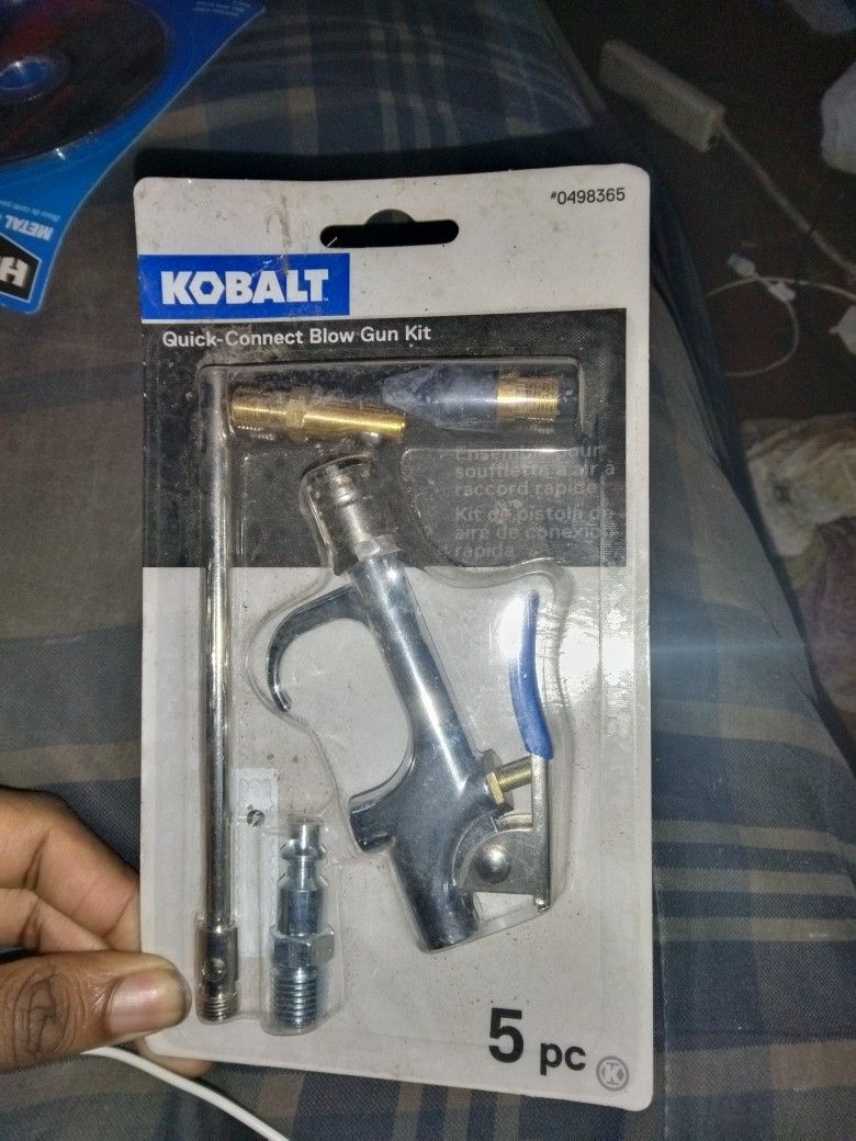 Kobalt Quick-Connect Blow Gun Kit