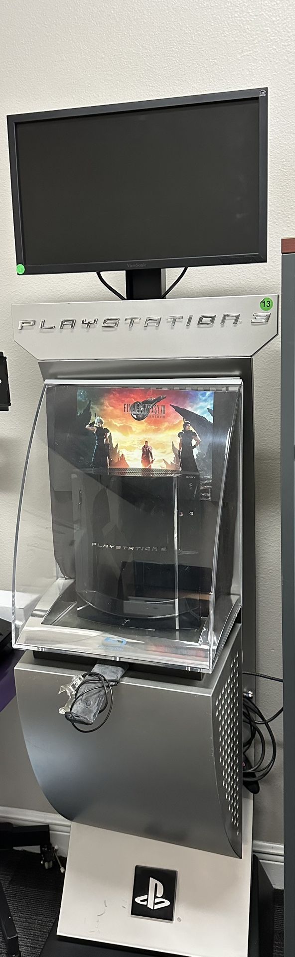 PlayStation Kiosk Demo Display Unit Rare PS3