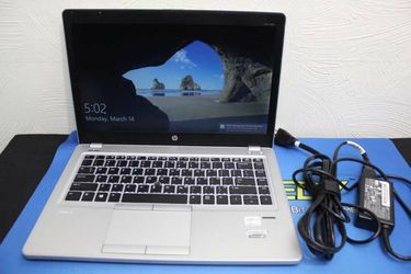 Hp folio-i5 (3437u cpu)@2.4ghz-,8gigs,250hd,webcam,backlit keyboard(Windows 10-office 2013)