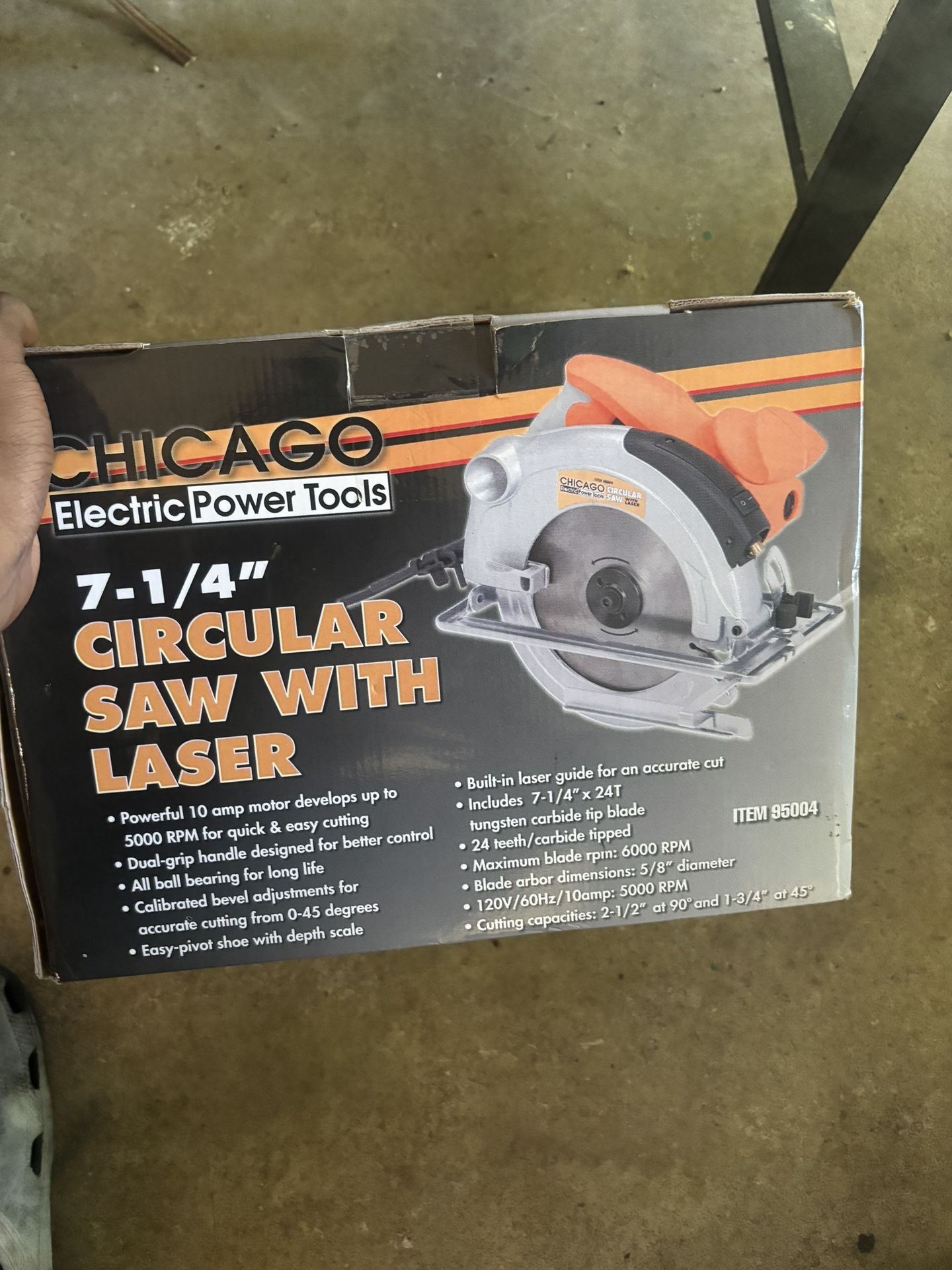 Circular Saw With Laser