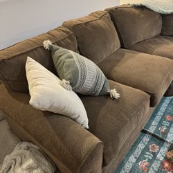 Brown Sectional