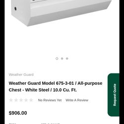 Weather Guard All Purpose Chest