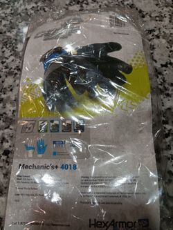 HexArmor Mechanic's+ 4018 Work Gloves