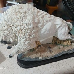 White Buffalo Statue