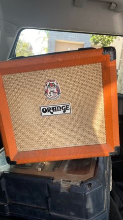 Crush 12 orange amp