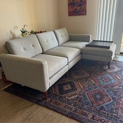BURROW Nomad Sofa with Ottoman