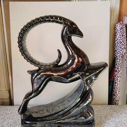 Royal Haeger Gazelle Sculpture MCM Ceramic 