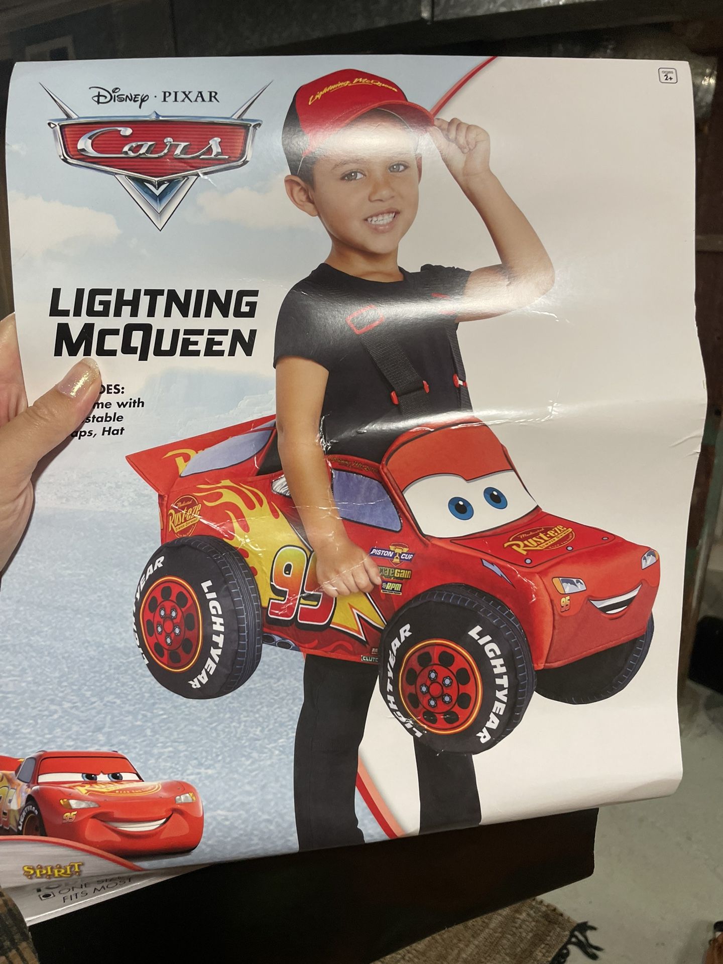 Toddler Lightning McQueen
