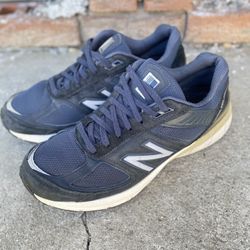 New Balance 990v5 Made In USA Navy Blue Shoes Sneakers Men’s Size 10 Suede