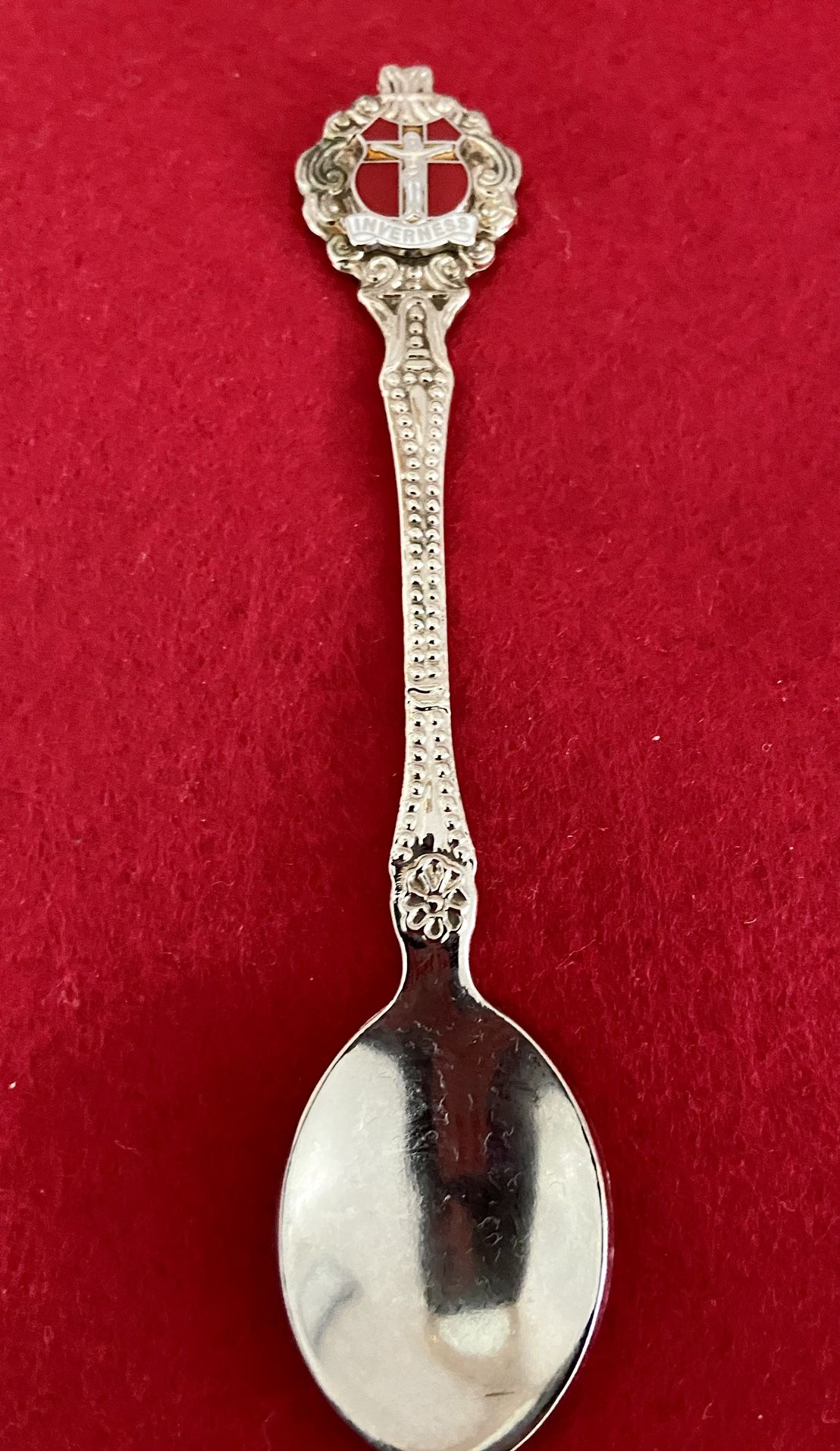 Silverplated spoon from Inverness
