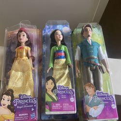 $5 - 3 Disney Dolls