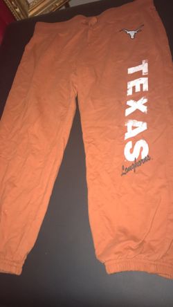 LongHorns knee high sweatpants Price:$5 Size:M